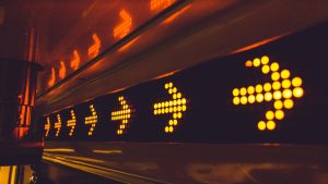 yellow led signage